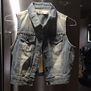 NWT studded vest
